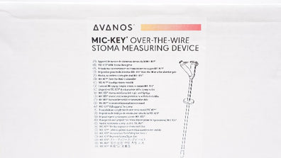 Avanos 98460 Mic-Key Over-The-Wire Stoma Measuring Device (x) - Box of 10